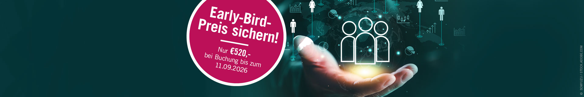 Leitmotiv Sales Excellence-AT - 2026 mit Frühbucherbutton